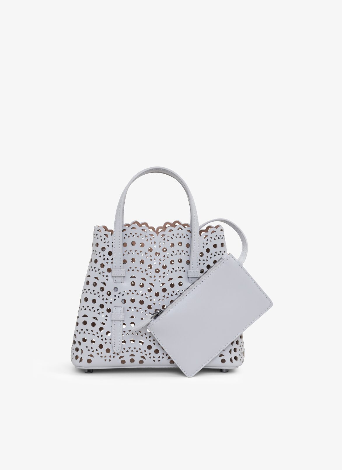 MINA 20 BAG IN VIENNE WAVE CALFSKIN ALAÏA PEARL MINA 20 BAG IN VIENNE WAVE CALFSKIN